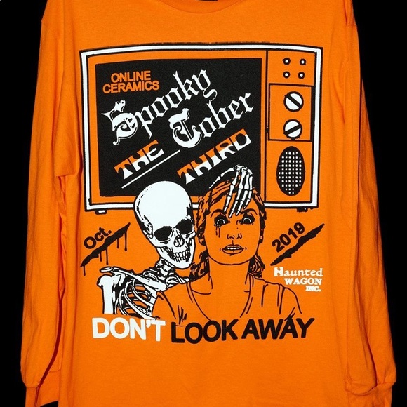 ✨Online Ceramics streetstyle handmade graphic tee✨ - Picture 5 of 5